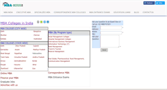 Desktop Screenshot of mba-institutes.com